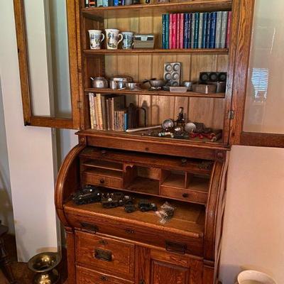 Oak Antique Secretary