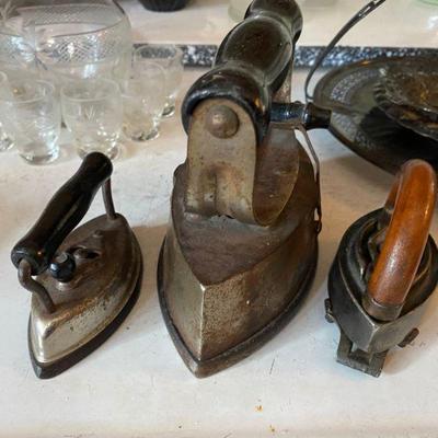 Antique Hand Irons