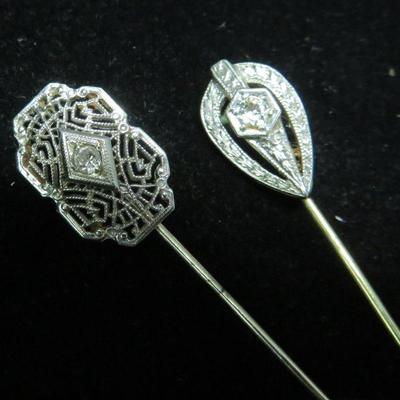 diamond stick pins