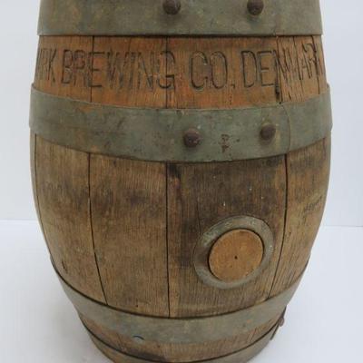 Denmark Brewing co wood keg