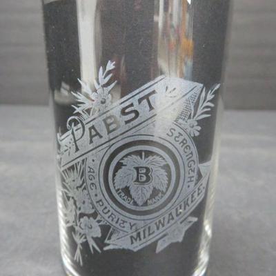 Pre Prohibition glass,  Pabst