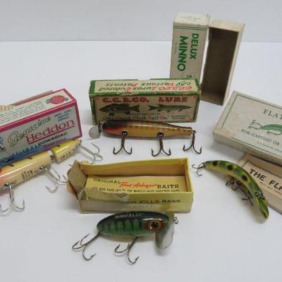 vintage fishing lures