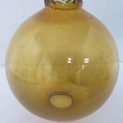 amber lightning rod ball