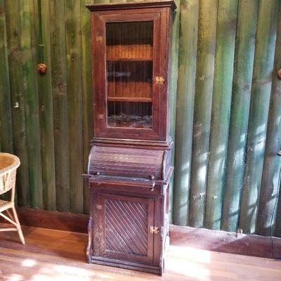 Antique secretary cabinet