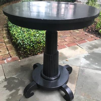 Pedestal table $75