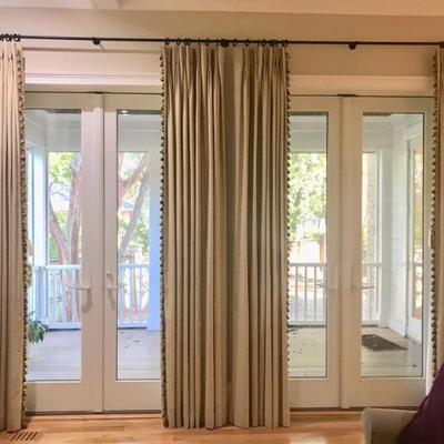 Curtains $200 per pair two available
108 X 70