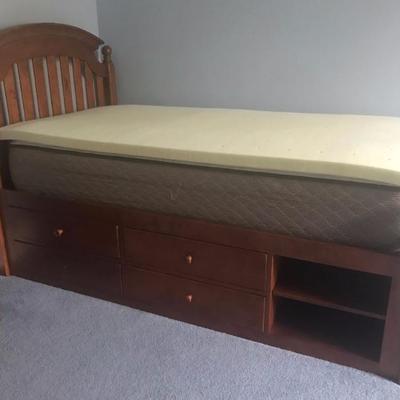 Captain's twin bed $159