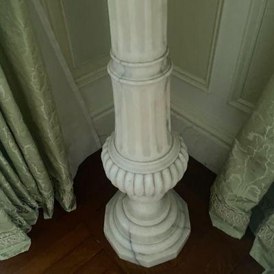 Fluted Marble Column