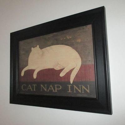 Cat Nap Inn Wall Decor 