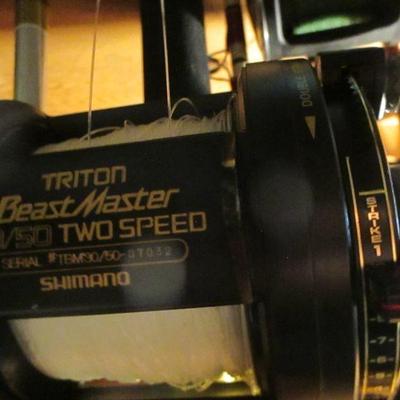 Triton Beast Master Two Speed Shimano ~ Tons Of Quality Fishing Rods, Reels and more   