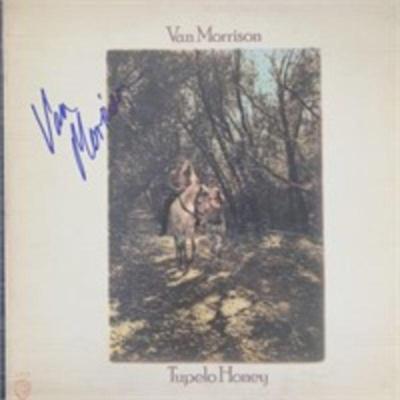 Van Morrison signed album