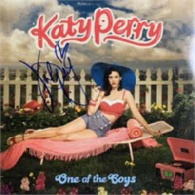 Katy perry signed album