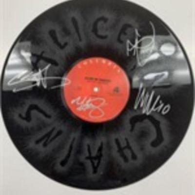 Alice in Chains signed album