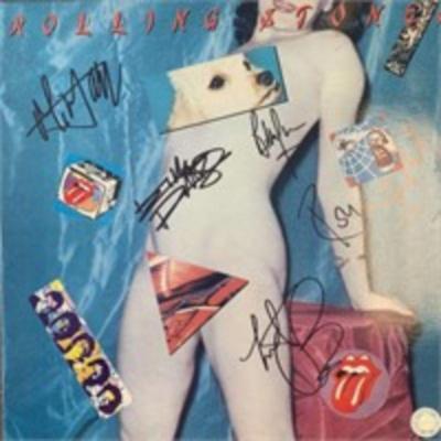 Rolling Stones signed album