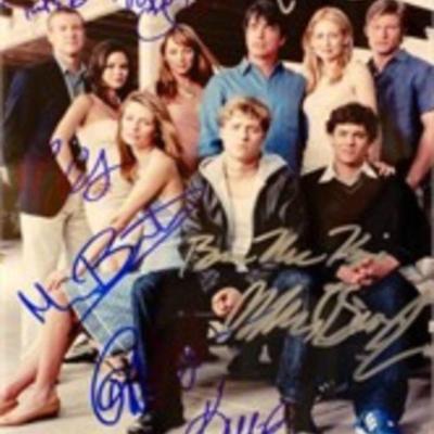 The OC cast signed photo