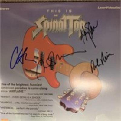 Spinal Tap signed album