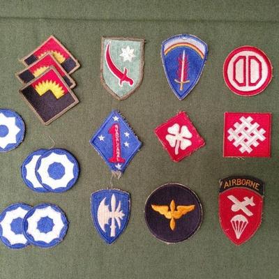 WWII Era Army Patches