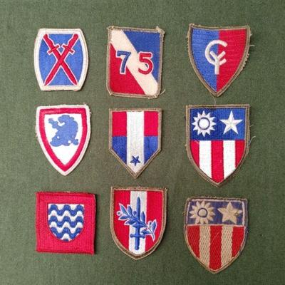 WWII Era Army Patches