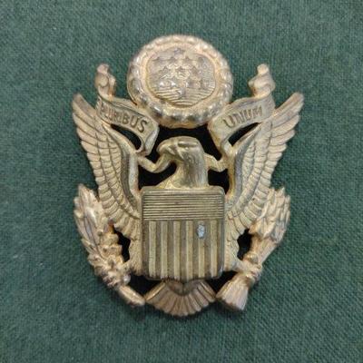 E Pluribus Unum Eagle Military Badge