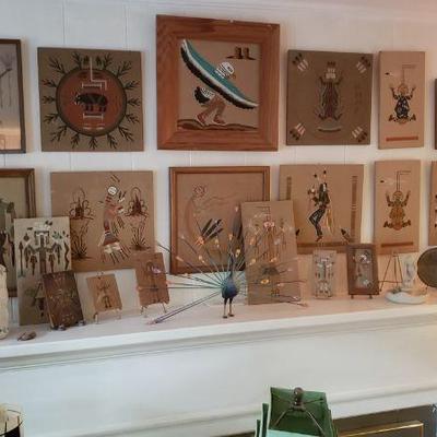 Navajo sand paintings