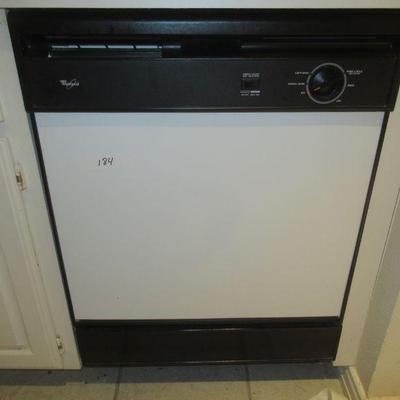WHIRLPOOL DISHWASHER MODEL DU800CWDB5 BUYER MUST DISSCONNECT AND CAP OFF ANY EXPOSED WIRES