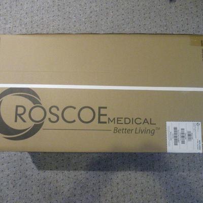 ROSCOE MEDICAL ROS-KSB KNEE SCOOTER ROSCOE 350 LBS WEIGHT CAPACITY BLACK