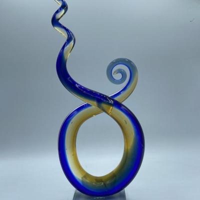 Ann Primrose Murano Glass Art Deco Sculpture-