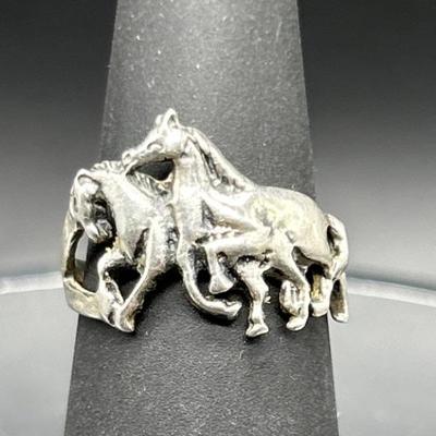 925 Silver Ring Size 6.5
 Total weight 3g
 Tested