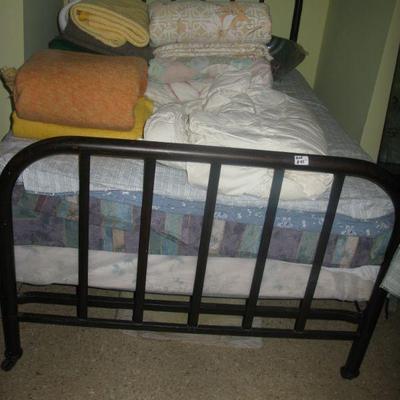 steel frsme bed   BUY IT NOW $ 95.00  THERE ARE 2 