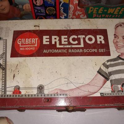 vintage Gilbert erector set
