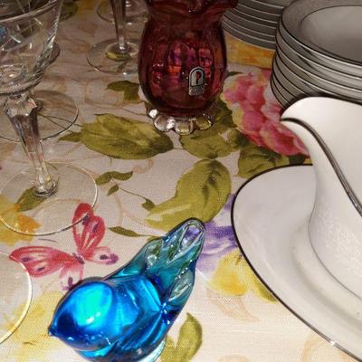 vintage blown glass items