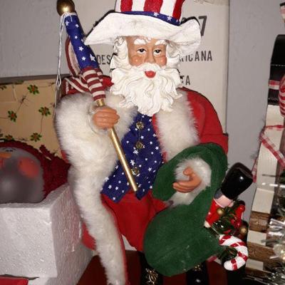 Patriotic Santa