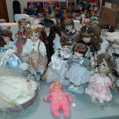 more porcelain dolls