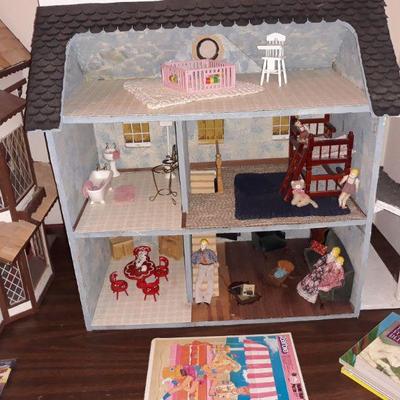 furnished custom doll house