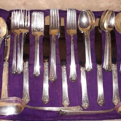 sterling silver flatware by Royal Crest 
