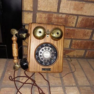 vintage wall telephone