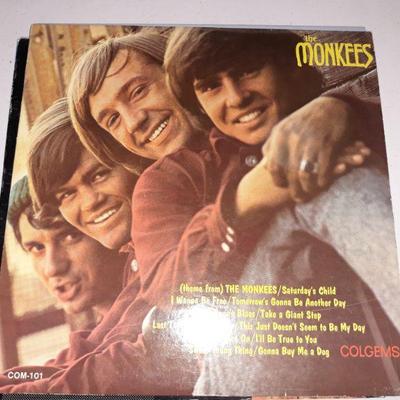 vintage records from 1960's-1980's