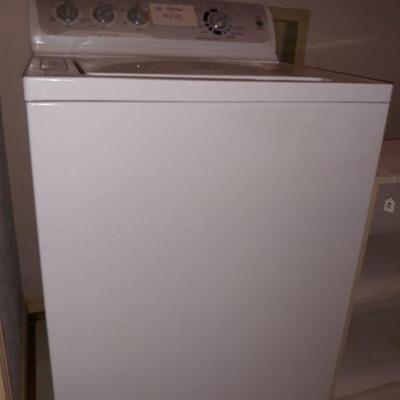 GE washer