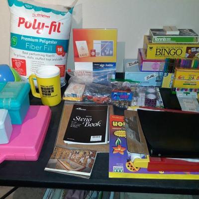 arts and crafts supplies