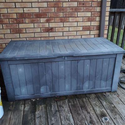 another pool storage bin