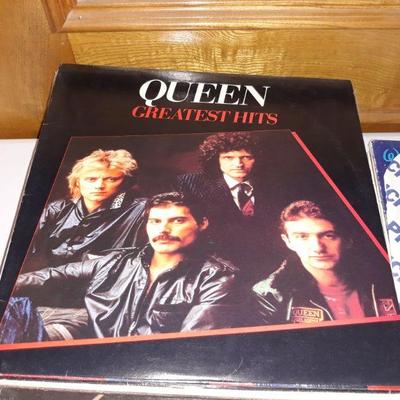 vintage records from 1960's-1980's