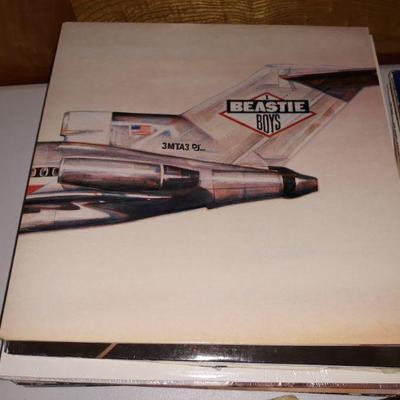 vintage records from 1960's-1980's