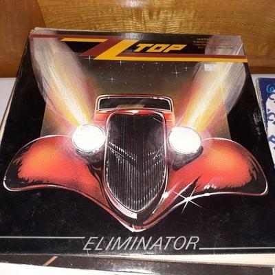 vintage records from 1960's-1980's