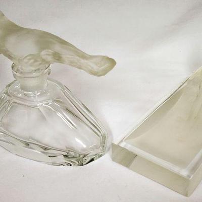 Baccarat, Lalique & other crystal makers pieces.