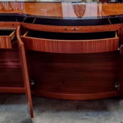 Various styles of furniture.