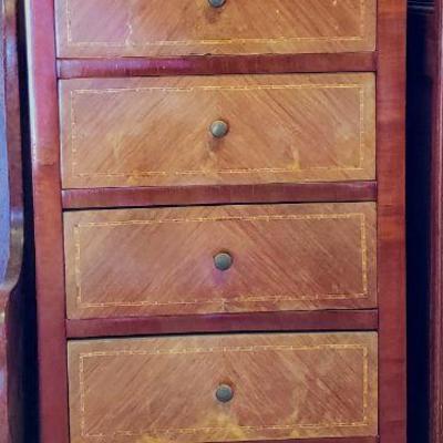Various styles of furniture.