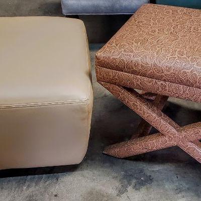 Various styles of furniture.