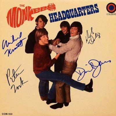Monkees signed album