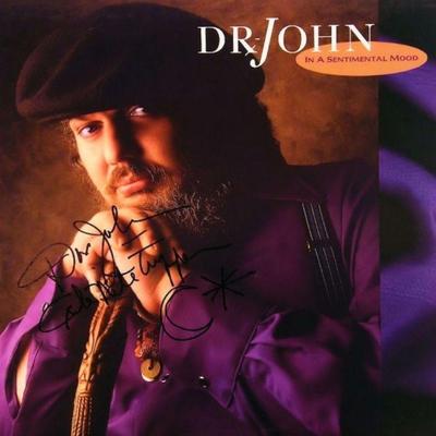 Dr John signed album