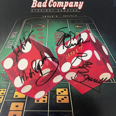 Bad Company signed album